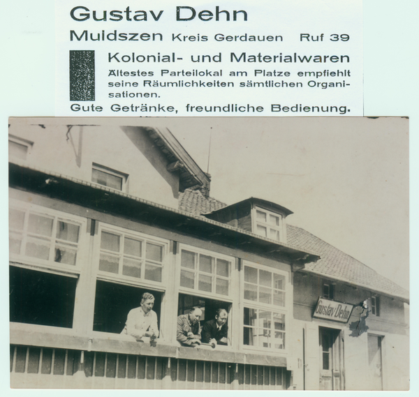 Mulden, Gasthaus Gustav und Herta Dehn