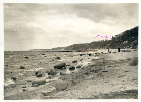 Georgenswalde, Strand vor der Gausupschlucht