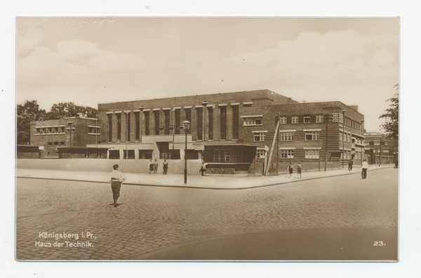 Königsberg (Pr.), Wallring, Haus der Technik,