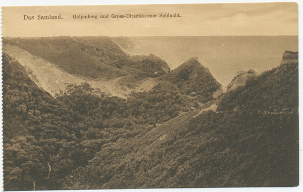 Groß Dirschkeim, Galgenberg und Schlucht