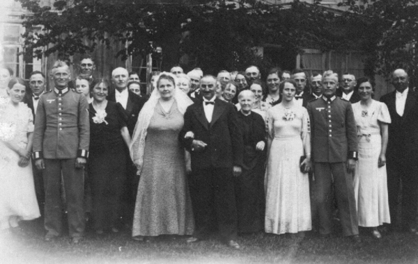 Hohenwiese, Hochzeit Emil Eckert und Agnes Engelke