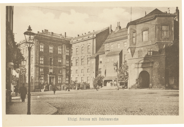 Königsberg (Pr.), Schloß mit Hauptwache