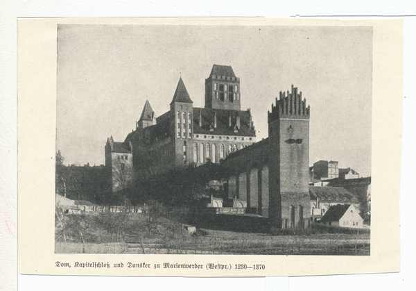 Marienwerder, Dom, Kapitelschloss und Dansker