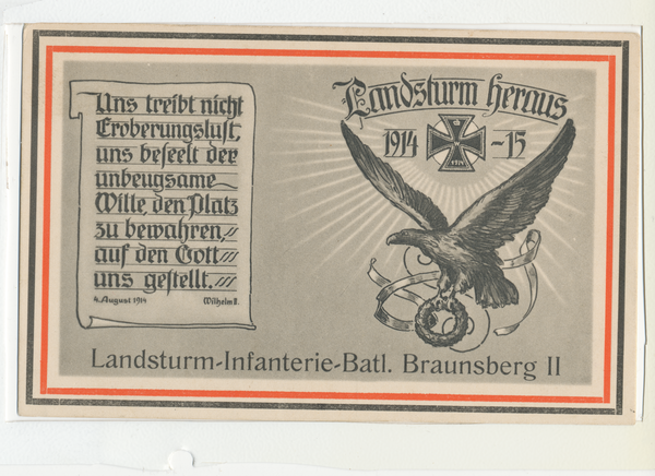 Braunsberg, Landsturm-Infanterie-Batallion-Braunsberg-II