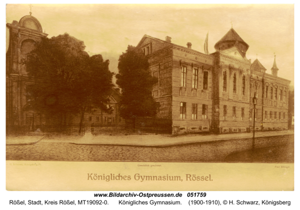 Rößel, Königliches Gymnasium