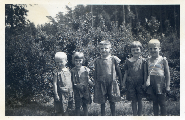 Lochstädt, Seeheilstätte für Kinder, Kindergruppe