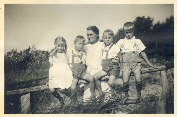 Lochstädt, Seeheilstätte für Kinder, Kindergruppe