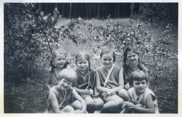 Lochstädt, Seeheilstätte für Kinder, Kindergruppe