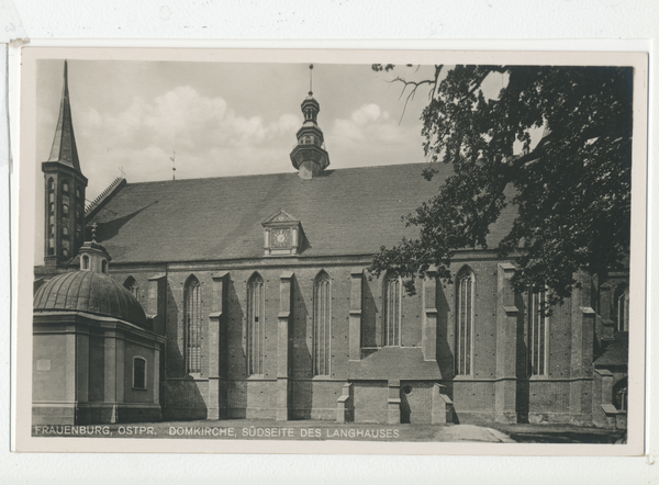 Frauenburg, Dom, Südseite des Langhauses