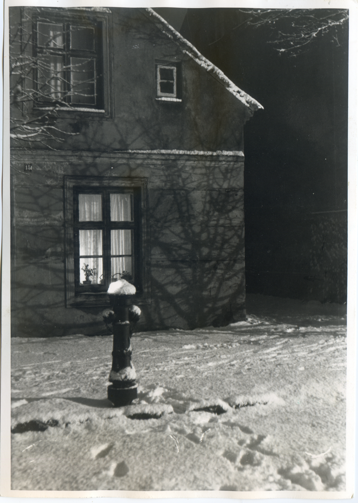 Lötzen, Haus im Winter