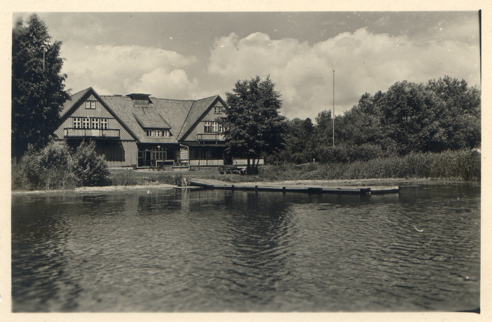 Lötzen, Das Bootshaus des Rudervereins