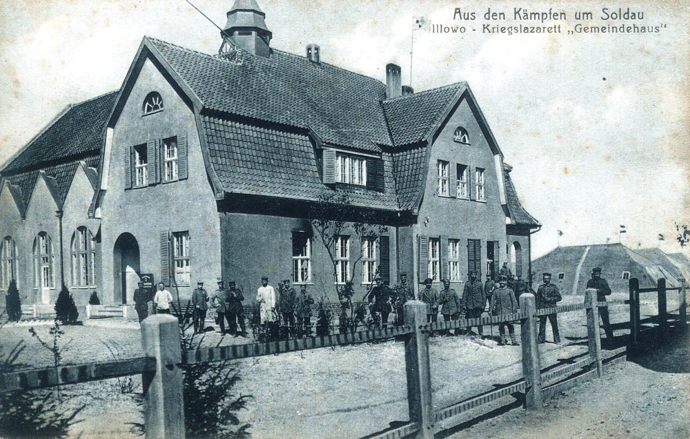 Illowo, Kriegslazarett "Gemeindehaus"