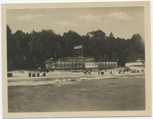 Rauschen Kr. Samland, Strandhalle, Genesungheim, Drahtseilbahn