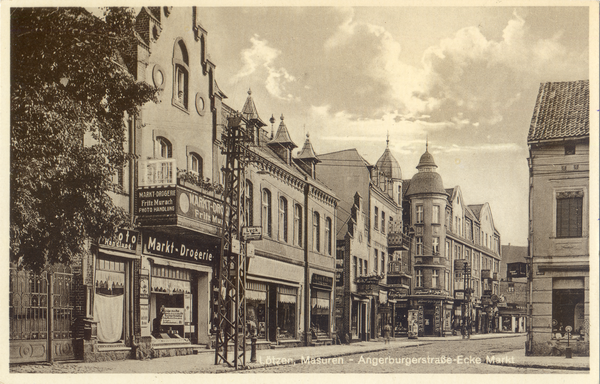 Lötzen, Angerburgerstraße-Ecke Markt