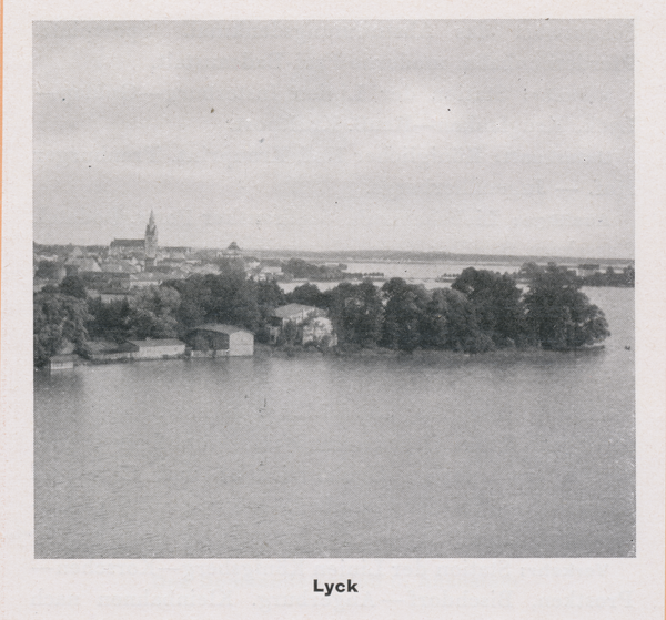 Lyck, Ortsansicht