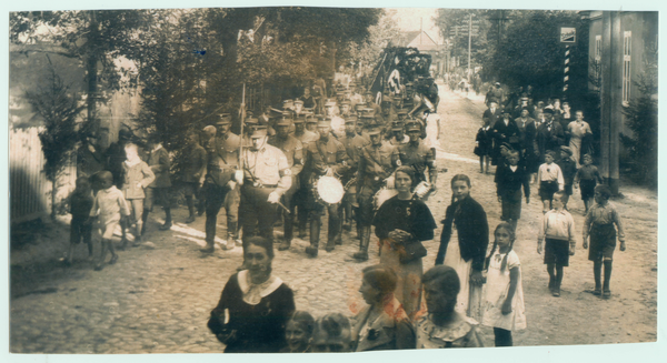 Muldschen, Siedlung, Erntedankumzug der NSDAP