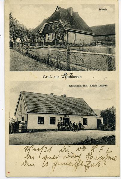 Groß Wessolowen, Schule, Gasthaus, Schule