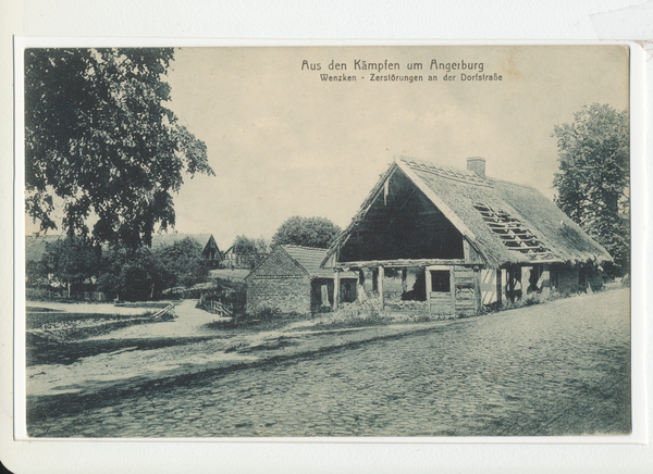 Wenzken, Zerstörungen an der Dorfstraße