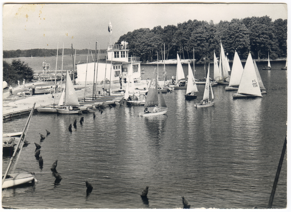 Lötzen, Segler auf dem Löwentinsee