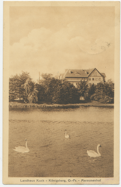 Königsberg, Maraunenhof, Landhaus Kuck