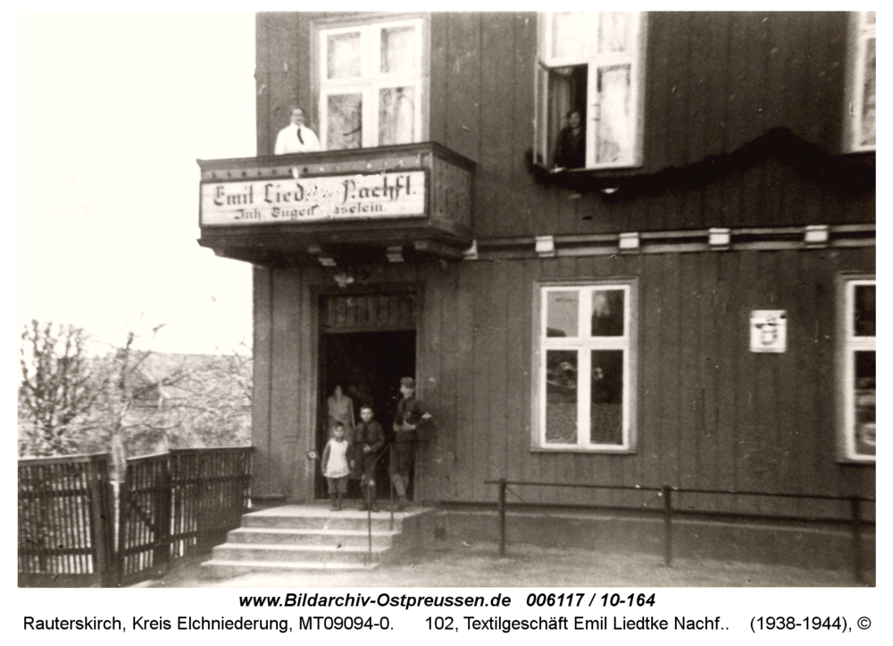 Rauterskirch, 102, Textilgeschäft Emil Liedtke Nachf.