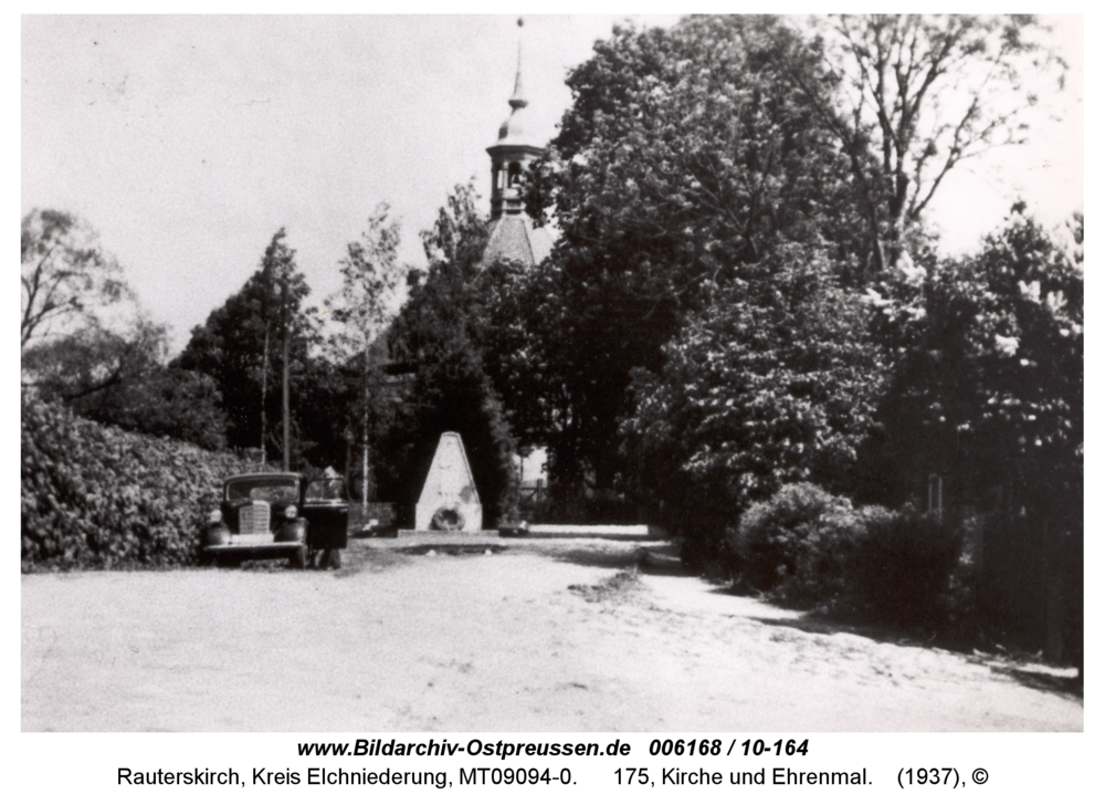 Rauterskirch, 175, Kirche und Ehrenmal