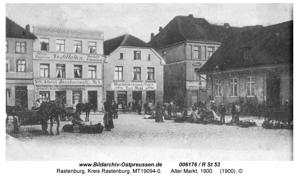 Rastenburg, Alter Markt