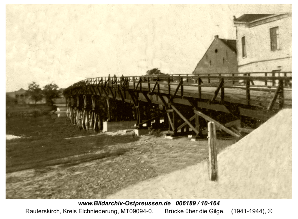 Rauterskirch,  Brücke über die Gilge