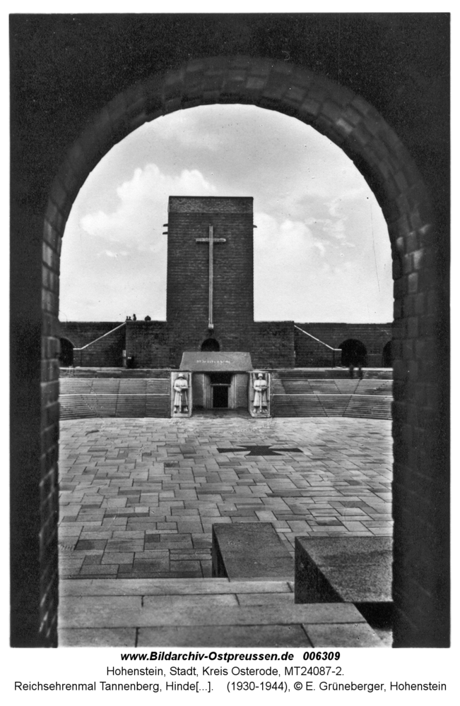 Hohenstein Kr. Osterode, Reichsehrenmal Tannenberg, Hindenburgturm