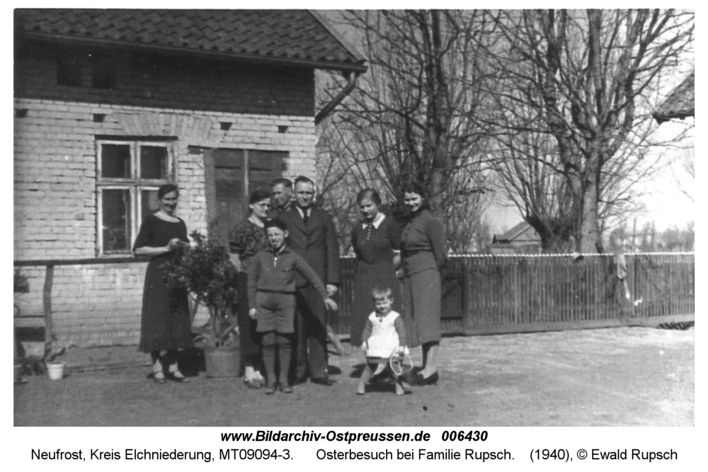 Neufrost, Osterbesuch bei Familie Rupsch