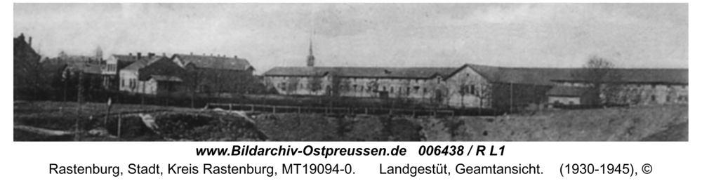 Rastenburg, Landgestüt, Geamtansicht