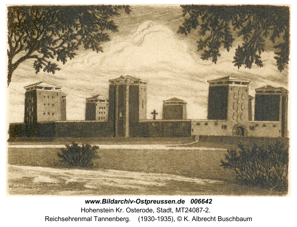 Hohenstein Kr. Osterode, Reichsehrenmal Tannenberg