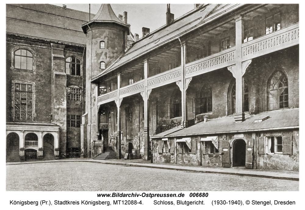 Königsberg, Schloss, Blutgericht