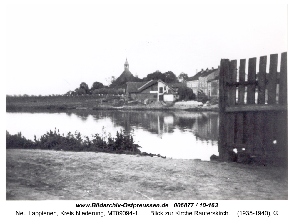 Rautersdorf, Blick zur Kirche Rauterskirch