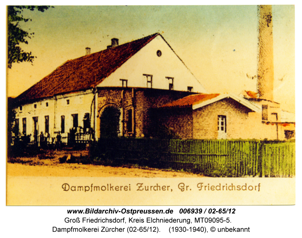 Groß Friedrichsdorf, Dampfmolkerei Zürcher (02-65/12)