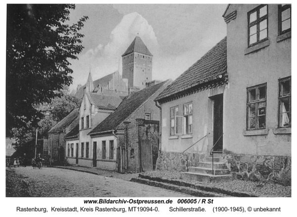 Rastenburg, Schillerstraße