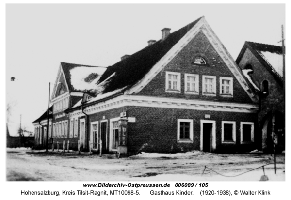 Hohensalzburg, Gasthaus Kinder