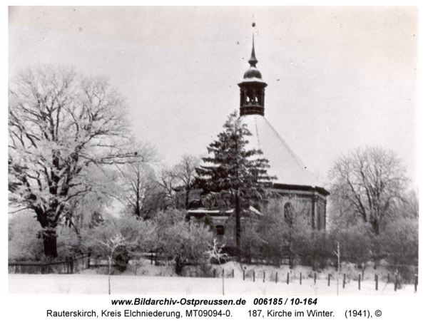 Rauterskirch, 187, Kirche im Winter