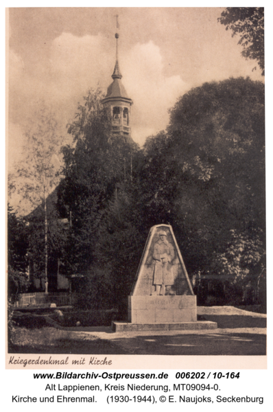 Rauterskirch,  Kirche und Ehrenmal