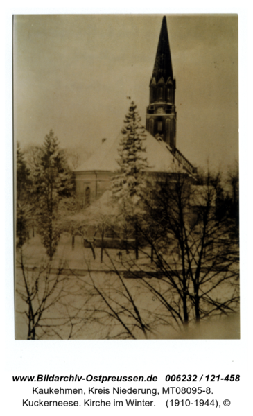 Kuckerneese. Kirche im Winter