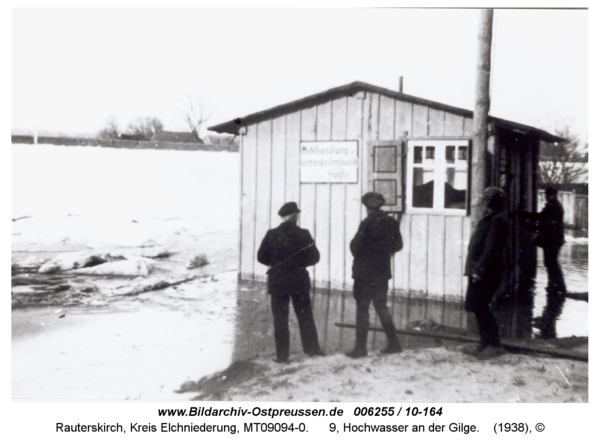 Rauterskirch, 9, Hochwasser an der Gilge