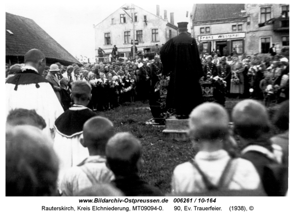 Rauterskirch, 90, Ev. Trauerfeier