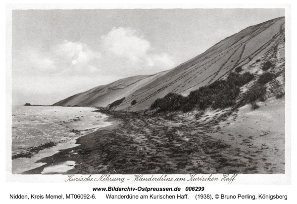 Nidden, Wanderdüne am Kurischen Haff