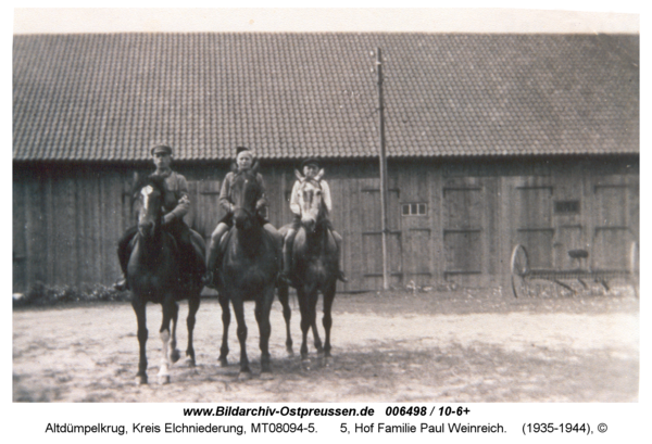 Altdümpelkrug, 5, Hof Familie Paul Weinreich