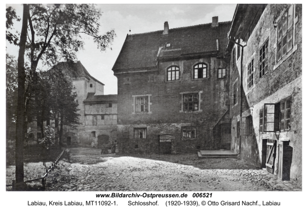 Labiau, Schlosshof