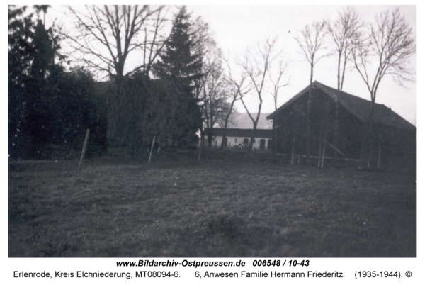 Erlenrode, 6, Anwesen Familie Hermann Friederitz