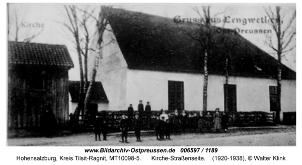 Hohensalzburg, Kirche-Straßenseite