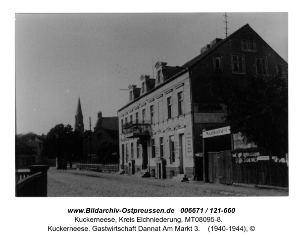 Kuckerneese. Gastwirtschaft Dannat Am Markt 3