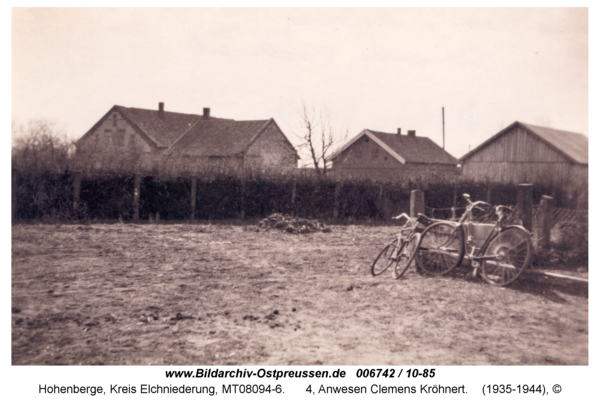 Hohenberge, 4, Anwesen Clemens Kröhnert