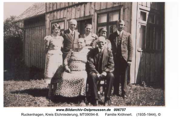 Ruckenhagen, Familie Kröhnert
